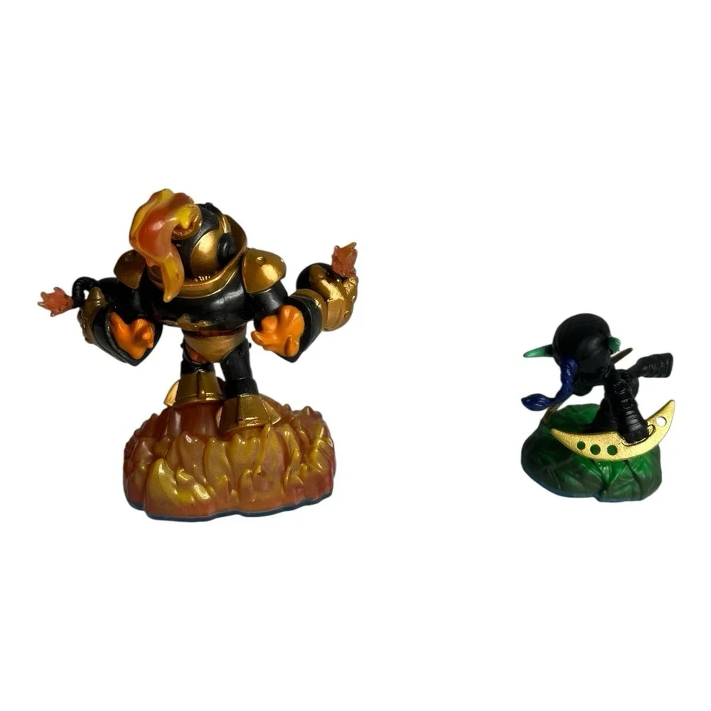 SKYLANDERS Swap Force Blast Zone & Ninja Stealth Elf Video Game Figures lot of 2